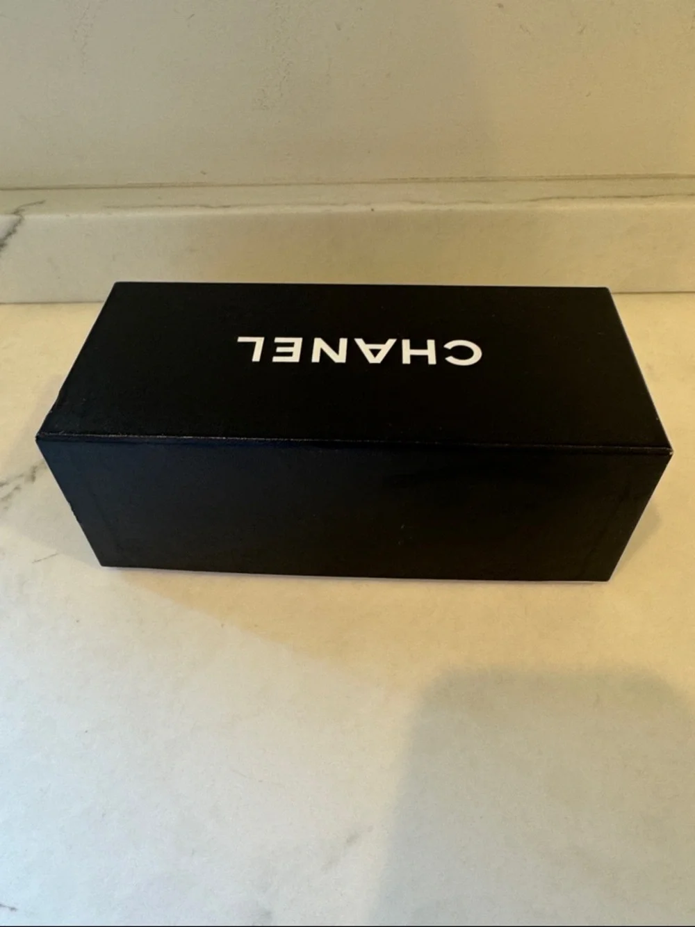 CHANEL Black and White Branded Box with Booklets 7x3x3
